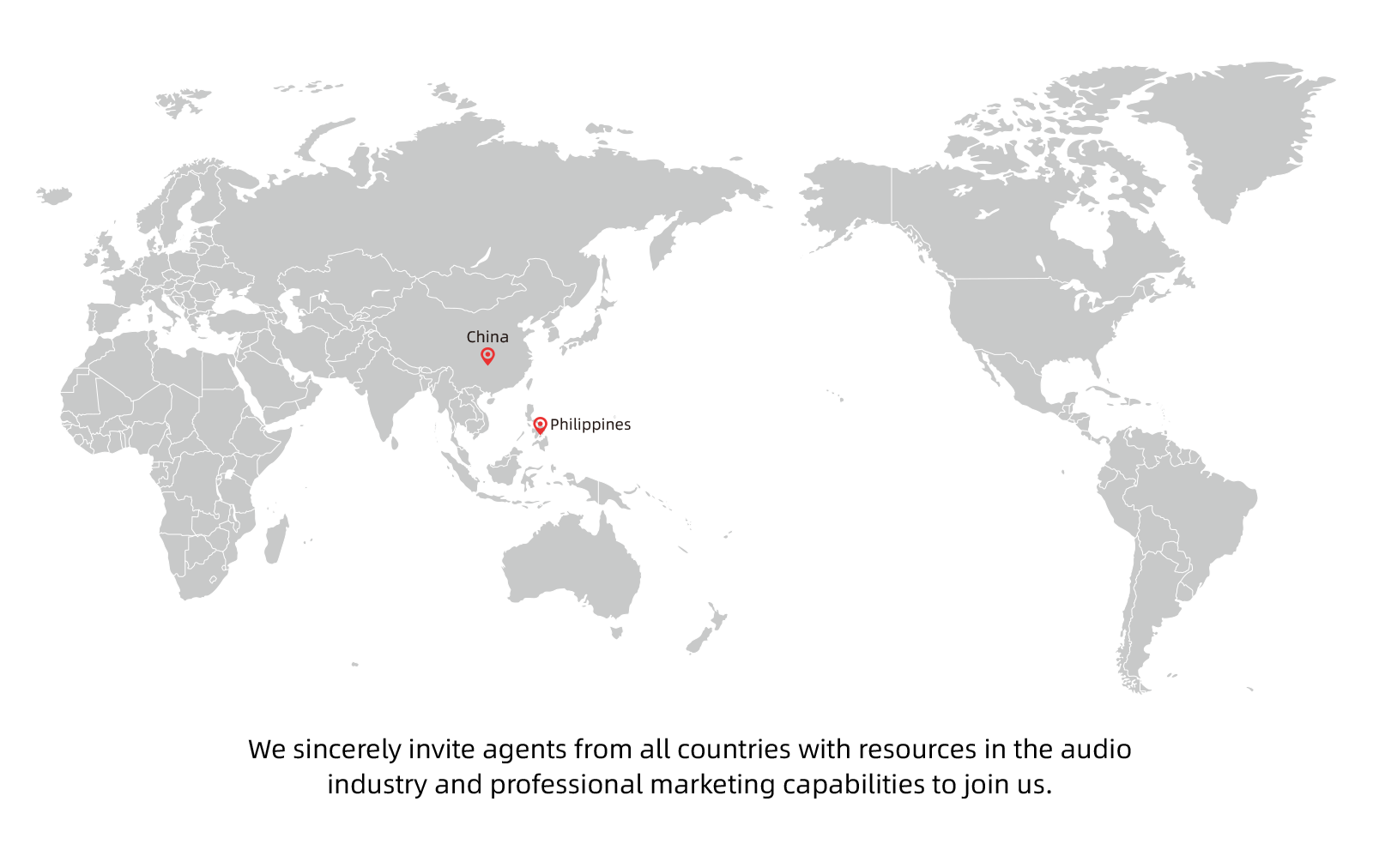 Global sales network